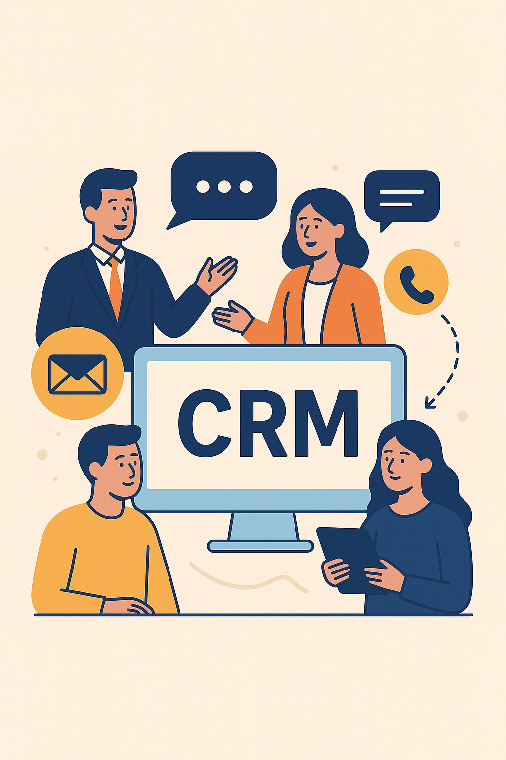 תקשורת ארגונית ומערכת CRM