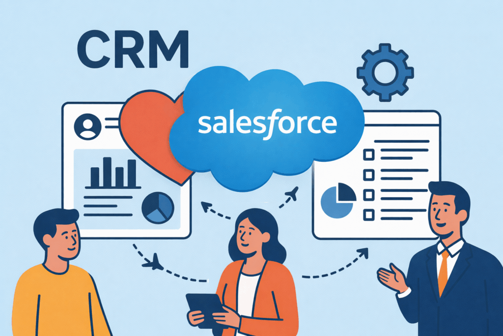Salesforce crm המובילה בעולם