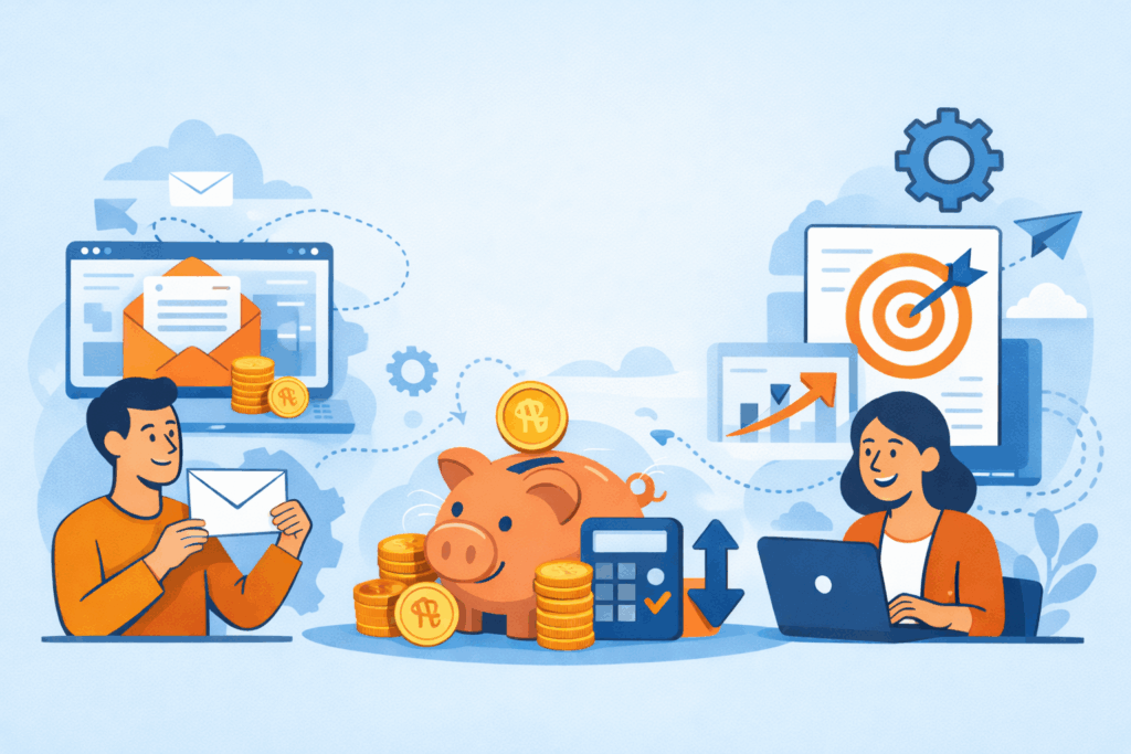 שימוש במערכת דיוור יכול לחסוך לכם עשרות אלפי שקלים!